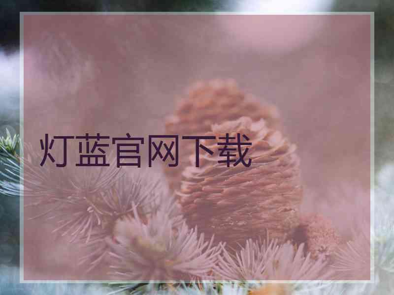 灯蓝官网下载