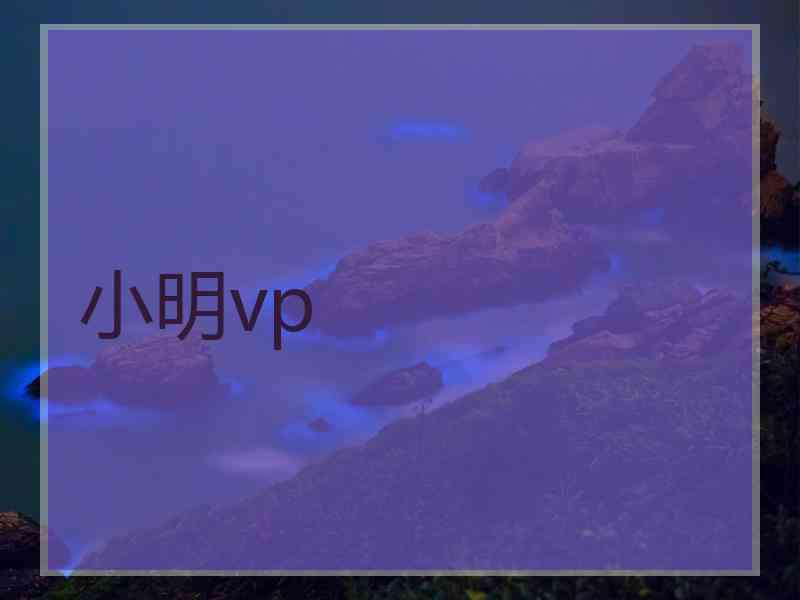 小明vp