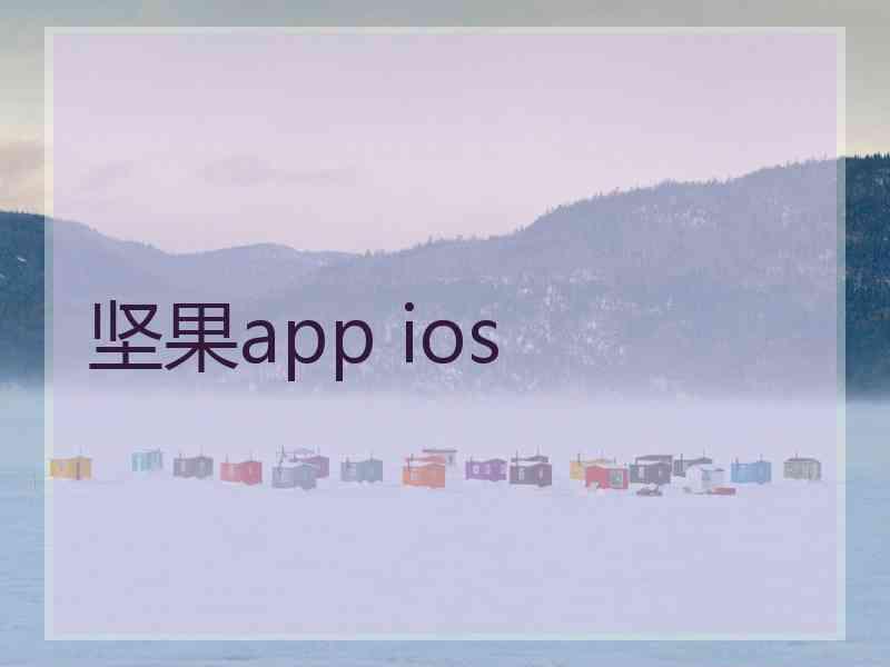 坚果app ios