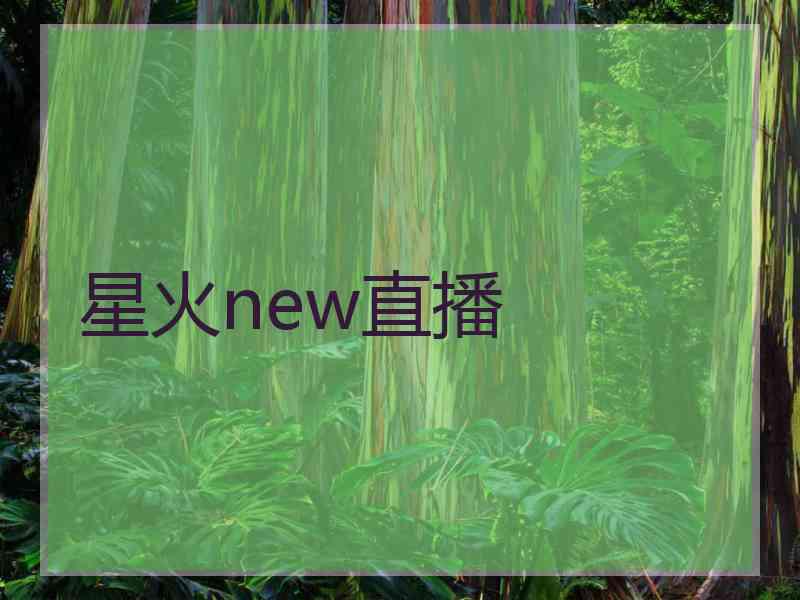 星火new直播