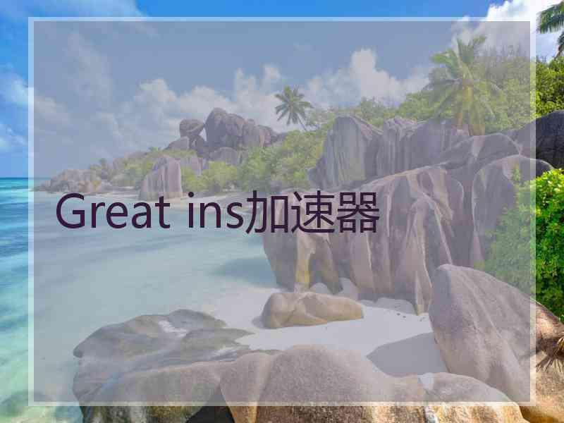 Great ins加速器