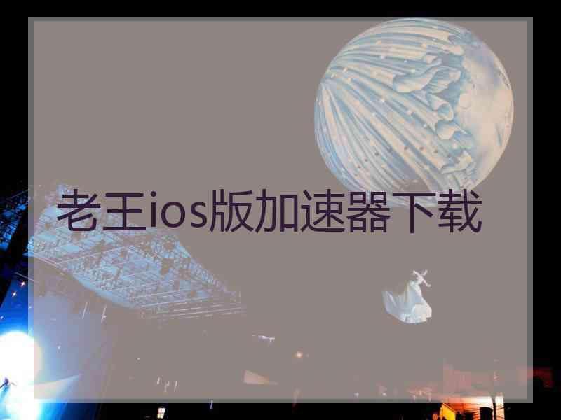 老王ios版加速器下载