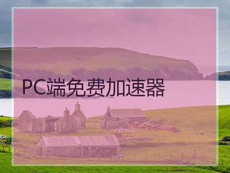 PC端免费加速器