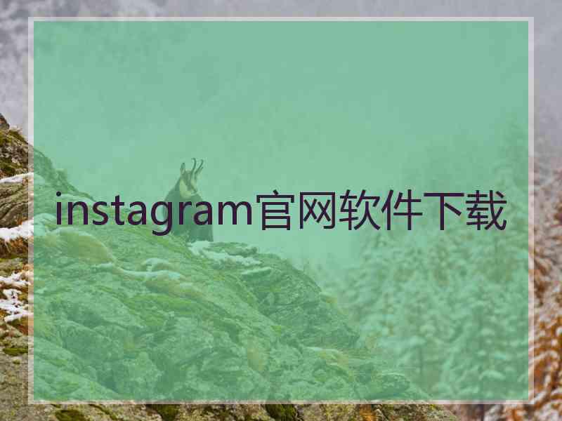 instagram官网软件下载