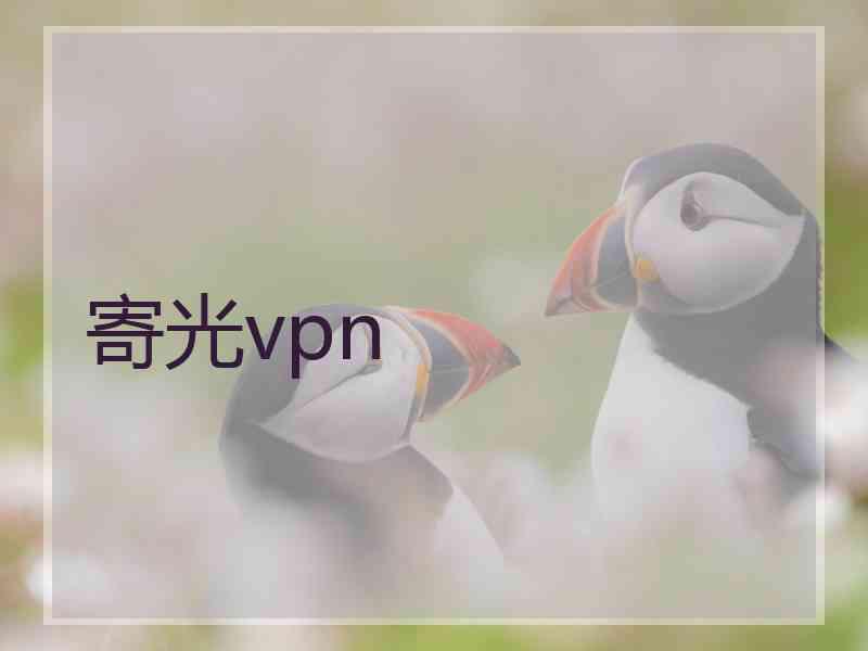 寄光vpn