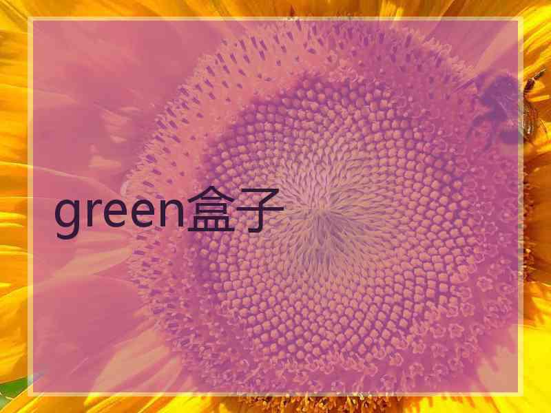 green盒子