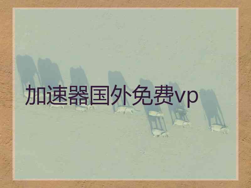 加速器国外免费vp