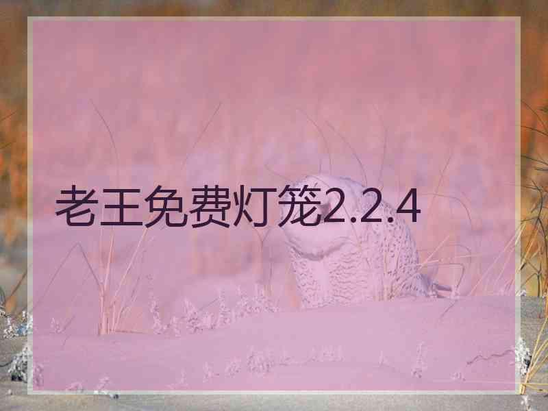 老王免费灯笼2.2.4